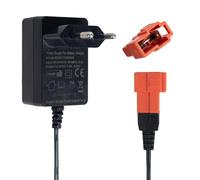 Chargeur de batterie 12 V pour enfants - Chargeur de batterie 12 V - Compatible avec Kid Trax Disney Frozen, Mickey Minnie Mouse, Audi R8, Moto ATV et plus de voitures jouets - Prise carrée