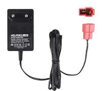 Chargeur de Batterie 12 V pour Jouets à chevaucher - Chargeur de Voiture électrique - 12V Adaptateur Secteur - Prise carrée pour Roues Power Wheels ATV Quad SUV Jeep Riding Car