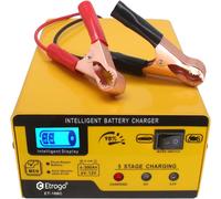 Chargeur De Batterie 12v 6v 1a-15a Intelligent Entièrement Automatique Chargeur D'impulsions Avec Écran À Barre Led