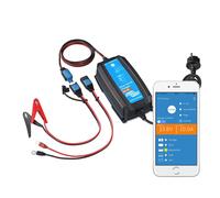 Chargeur de batterie 24V 8A 230V pour tous les types de batterie Victron Blue...