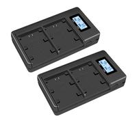 Chargeur de batterie 2X NP-Fz100 Npfz100 Fz100 pour Alpha A9, A7R III, Mark