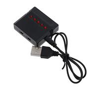 Chargeur de batterie 3,7 V 1800 mAh pour drone KY601S SYMA X5S X5C X5SC X5SH X5SW H5P Pièces de rechange 5 en 1 pour drone multi-chargeur