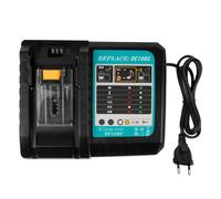 Chargeur de batterie 3 A 14,4-18 V pour KEATFE DC18RC compatible avec Makita BL1830 BL1840 BL1850 BL1860 BL1815 BL1430 BL1450 BL1440 BL1415 DC18RD