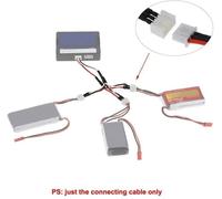 Chargeur de Batterie 3 en 1 - YUNIQUE FRANCE - 7.4V - Haute Qualité - Performances Durables