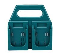Chargeur de Batterie 4 Emplacements avec Design Compact | Chargement simultané de plusieurs batteries, stockage pour une organisation facile, conception montable au mur