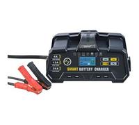 Lescars Chargeur de batterie 6 / 12 / 24 V avec 8 modes de chargement