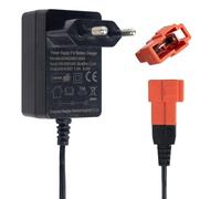 Chargeur de batterie 6 V pour enfants - 6 V - Compatible avec Kid Trax Disney Frozen, Mickey Minnie Mouse, Audi R8, Moto ATV et plus encore - Prise carrée