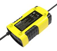 Chargeur de batterie 6V/2A 12V/2A Chargeur de batterie intelligent et automatique Chargeur de batterie portable Désulfateur de batterie pour voiture et moto