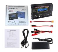 Chargeur De Batterie 80w 6a, Lipo Nimh Li-Ion Ni-Cd Numérique Rc Balance, Chargeur Lipro, Déchargeur Bleu/Noir