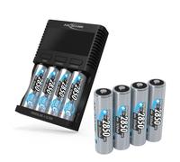 Chargeur de batterie - ANSMANN - Powerline 4 Ultra - Universel - 8x batteries AA2850 - Écran LCD