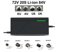 Chargeur de batterie au Lithium 12V 42V 54.6V 67.2V 84V 2A 3A 5A,3s 6s 7s 13s,chargeur de batterie Li-ion de haute qualité 84V 20S