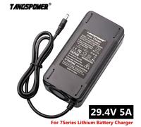 Chargeur De Batterie Au Lithium 29 4v 29.4v 5a,Pour Scooter Électrique 24v,Pack De Batteries Li-Ion Série 7,Cc 5.5mm X 2.1mm - Type Eu