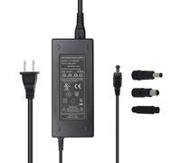 Chargeur de batterie au lithium 36 V Sortie 42 V 2 A pour batteries au lithium 36 V 10S DC 5,5 x 2,1 avec embouts en ligne 5,5 x 2,5 mm/8 mm RCA/8 mm femelle 3 broches