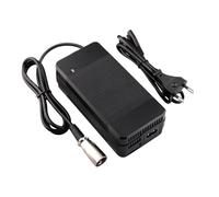 Chargeur De Batterie Au Lithium 42 V 5 A, Compatible Avec Les Batteries 10S 36 V 5 A, Connecteur For Chargeur De Batterie Lithium-ion, XLR 3 Broches(Dock add EU adapter)