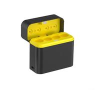 Chargeur de batterie au lithium AA USB-C à 4 emplacements avec contrôle de charge intelligent, sortie stable de 1,5 V et couvercle à rabat résistant à la poussière pour une utilisation à la maison et