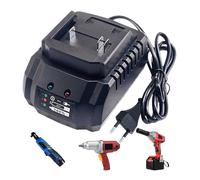 Chargeur de batterie au lithium - ABS standard | Chargeur perceuse 20 V Lithium avec sûr, fiable, durable, rapide, compact, portable | batterie 21 V 1 A Perceuse, atelier, maison, garage, bricolage