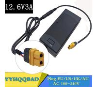 Chargeur De Batterie Au Lithium Polymère Articulation Ion,Chargeur De Lumière De Pêche,Connecteur Count60,3s,12.6v,10.8v,12v,11.1v,3a - Type Eu