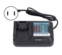 Chargeur de batterie au lithium, tension d'entrée 100-240 V pour DC10,8-12 V BL1015 BL1016 DC10WD DC10WC
