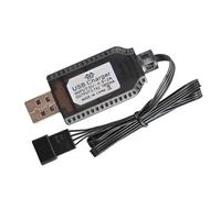 Chargeur de batterie au lithium USB - Chargeur rapide pour drone 7,4 V 1000 mA - Pack d'avion RC SM-2P SM-3P SM-4P, adaptateur de charge automatique intelligent, accessoire compact pour drones, avion