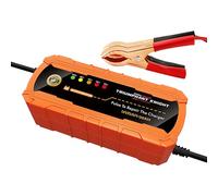 Chargeur de batterie automatique : chargeur de batterie à impulsion intelligent, unité d'affichage numérique | Dispositif de charge automatique 12 V pour maintenir les batteries au plomb-acide pour