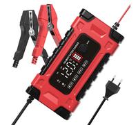 Chargeur de batterie automatique LCD 12/24 V, 10 A, chargeur intelligent