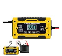 Chargeur de batterie automobile - Contrôleur de charge intelligent, dispositif d'alimentation d'entretien, mainteneur de tension portable, support d'énergie automatique | pour voiture camion moto gara