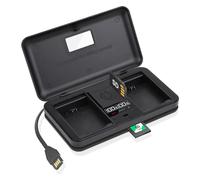 Chargeur de Batterie avec Lecteur de Carte (DMW-BLG10/BLE9) Compatible avec Panasonic Lumix GF5 GF6 GX7 GX9 GX80 DMC-LX100//TX1 G100 ZS70 ZS80 ZS110 Leica typ109 D-LUX7 Appareil