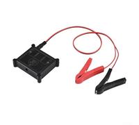 Chargeur de batterie avec ports de sortie multiples 12 V/6 V/5 V, unité d'alimentation à charge rapide pour appareils photo, lampes de poche et appareils 5 V