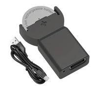 Chargeur de batterie bouton USB - Chargeur de batterie rechargeable avec indicateur LED | Chargeur de pile bouton USB, chargeur universel pour piles bouton rechargeables, chargeur de batterie bouton f