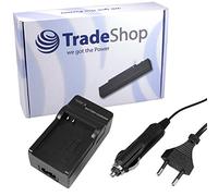 Chargeur de Batterie Chargeur avec adaptateur allume-cigare compatible pour SONY CYBERSHOT DSC-L1 RX100 RX 100 dscrx de 100 de dscrx100 npbx équivalent de 1 NP BX 1 NP-BX1 npbx1