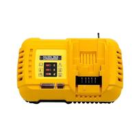 Chargeur de Batterie, Chargeur Rapide for Batteries au Lithium, 4,5 A, Compatible avec Les Batteries 10,8 V, 12 V, 14,4 V et 20 V (Charge maximale : 60 V).