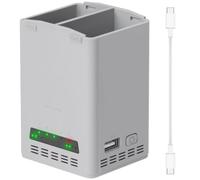 Chargeur de Batterie Compatible avec Lito X1/1, hub de Gestion de Charge bidirectionnel, Port USB avec câble, adaptateurs de Charge pour Drones, Outil d'alimentation pour Batteries de Drones