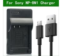 Chargeur de batterie d'appareil photo pour Sony NP-FM55H NP-FM500H NP-F550 NP-FP50 NP-FH50 NP-FV50 NP-FW50 NP-BG1 NP-BN1 NP-BX1 NP-BY1 - Type NP-BN1