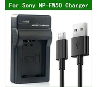 Chargeur de batterie d'appareil photo pour Sony NP-FM55H NP-FM500H NP-F550 NP-FP50 NP-FH50 NP-FV50 NP-FW50 NP-BG1 NP-BN1 NP-BX1 NP-BY1 - Type NP-FW50