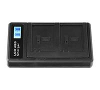 Chargeur de Batterie de Caméra Portable à Double Emplacement avec écran LCD pour Caméra NB-10L