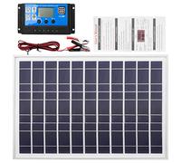 Chargeur de Batterie de Panneau Solaire 30W 12V + ContrôLeur 40A pour Camping-Car Camping-Car