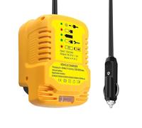 Chargeur de batterie de rechange pour batterie Li-ion Dewalt 20 V 18 V (entrée voiture 12 V/24 V)