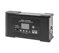 Chargeur de batterie de voiture 36 V - 23 x 12,5 x 7 cm - Chargeur de batterie intelligent et rapide - Pour le chargement de batteries au lithium, LiFePO4 et plomb-acide