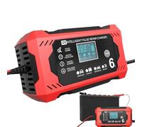 Chargeur De Batterie De Voiture 6A, Dispositif De Batterie De Voiture LCD, Dispositif De Charge De Voiture, Dispositif De Charge De Moto, Chargeur De Maintien De Batterie Intelligent ATV, Chargeur De