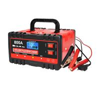 Chargeur de Batterie de Voiture, Chargeur Intelligent Batterie Véhicule, Accessoire Intelligent 12V 24V pour Maintenance Véhicules Utilitaires et Automobiles Chargement Rapide Voyage