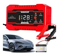 Chargeur De Batterie De Voitures, Chargeur De Batterie Intelligent 12V6A Automatique, Équipement De Charge De Charge De Véhicule pour Voitures Motoscycles Tricycles VUS