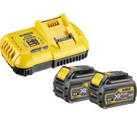 Chargeur de batterie Dewalt DCB118T2-QW 18/54 V 8,0 A XR FLEXVOLT Lithium 2x6Ah