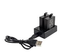 Chargeur de Batterie Double caméra avec câble Micro USB pour GoPro 5 GoPro 6 Hero 5 Batteries