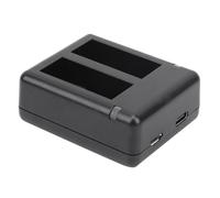 Chargeur de batterie double canal AT1139 compatible avec l'interface de charge Type-C de la GoPro Hero 9