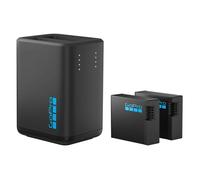 Chargeur de Batterie Double - GoPro - HERO13 Black - 2 Batteries Enduro - LED Indicateurs - USB-C Inclus