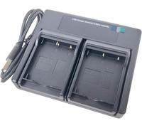 Chargeur De Batterie Double Usb Pour Fuji Np-W126S Np-W126 Bc-W126 Finepix Hs30Exr Hs33Ex X100F X-A5 X-A10 X-E3 X-Es2 X-H1 X-M1 X-Pro1 X-Pro2 X-T2 X-T3 X-T10 X-T200 X-T30 Appareil Photo X-T1[Z800]