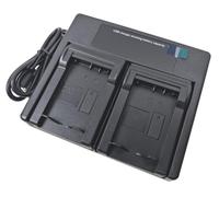 Chargeur de batterie double USB pour Panasonic DMW-BMB9 DMW-BMB9E DMW-BMB9PP Lumix DMC-FZ100 DMC-FZ150 DMC-FZ40 DMC-FZ45 DMC-FZ47 DMC-FZ48