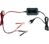 Chargeur de batterie Dunlop 6/12V - Chargeur voiture 1A avec indicateur LED - Chargeur intelligent d'entretien moto - Protégé contre les courts-circuits