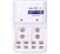 Chargeur de batterie EDM 38706 4 batteries