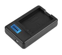 Chargeur de batterie EN-EL14 avec écran LCD compatible avec Nikon D5100/D3100/D3200/D3300/Coolpix
